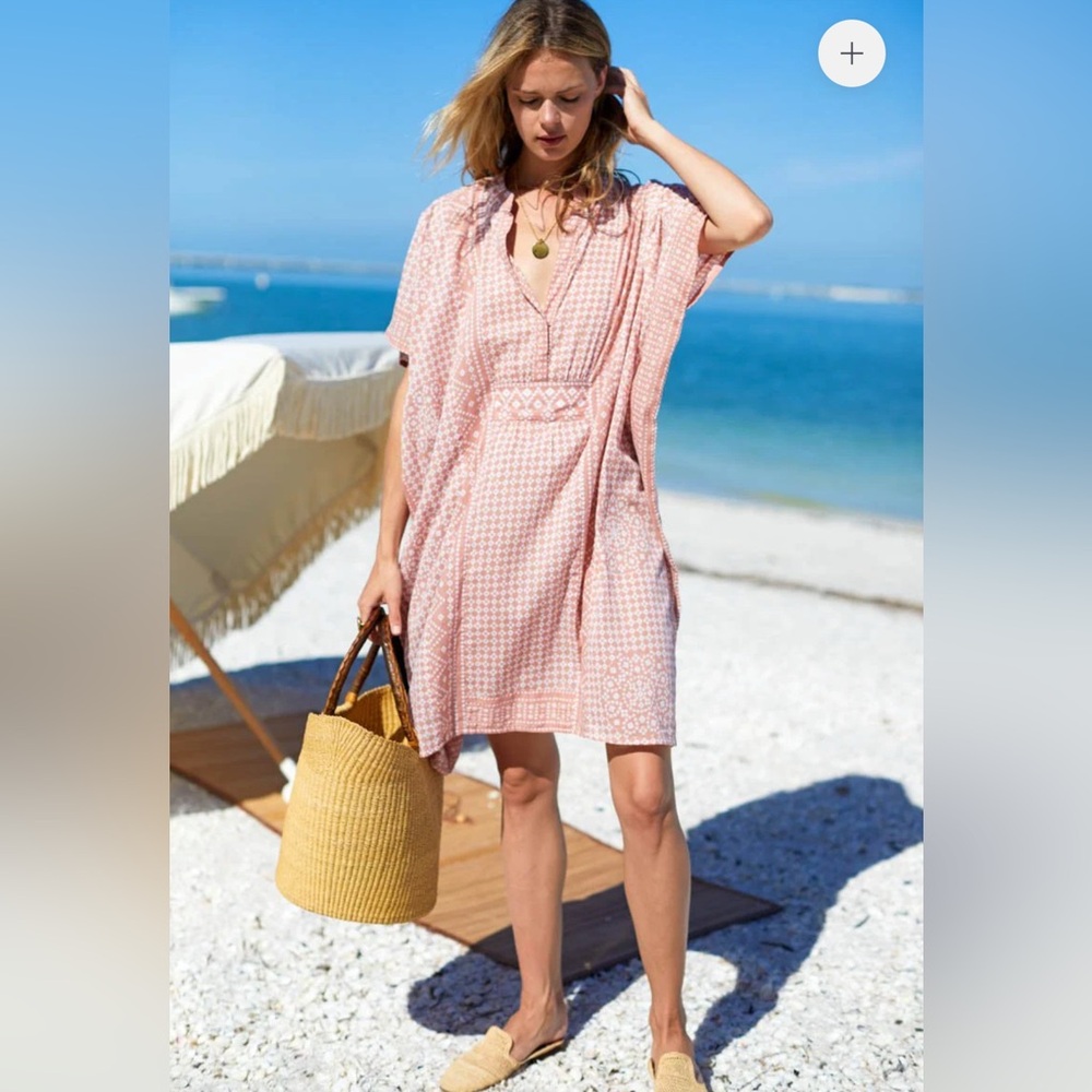 Emerson Fry Navy Swim Coverup